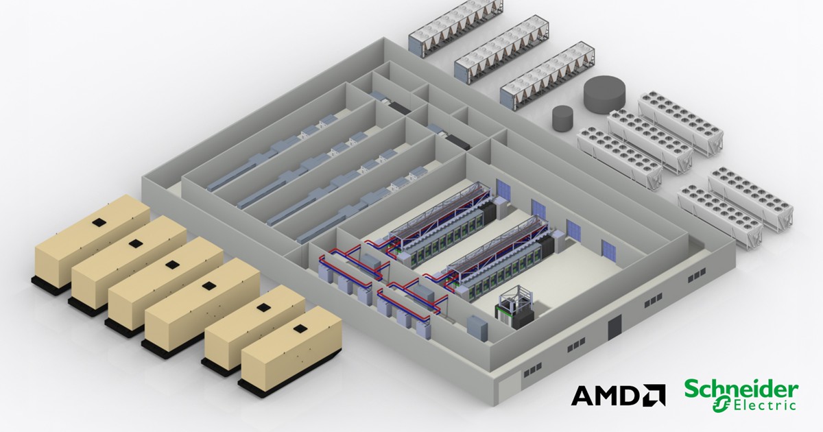 ชไนเดอร์ อิเล็คทริค-AMD เปิดตัวสถาปัตยกรรมอ้างอิงครั้งแรก บนแพลตฟอร์ม “Helios”