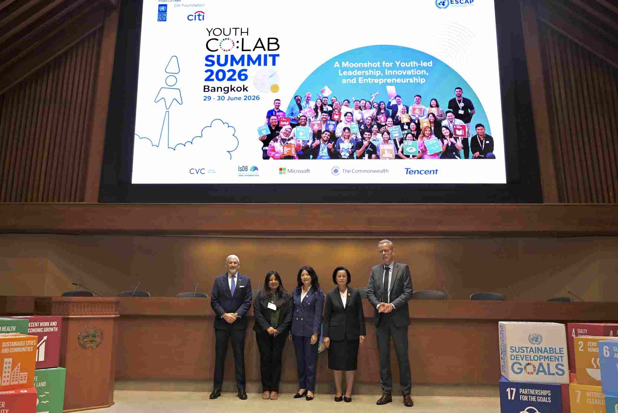 “มูลนิธิซิตี้-UNDP” สรุปผลงาน “ยูธ โคแล็บ ซัมมิท 2026” ทศวรรษแห่งนวัตกรรม