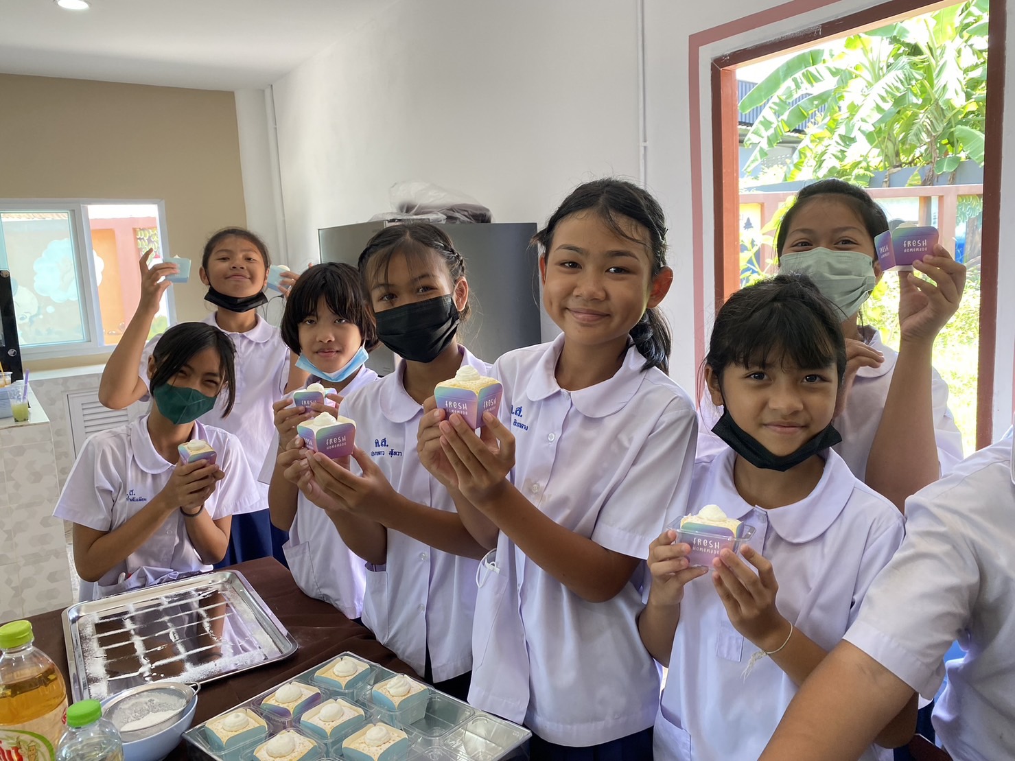 CPF หนุนสร้างความมั่นคงทางอาหาร BKS BAKERY ในรร.คอนเน็กซ์ อีดี
